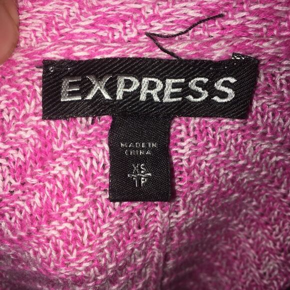 Express v-neck oversized/slouchy sweater - Picture 3 of 3